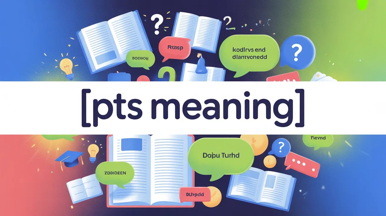 PTS Meaning