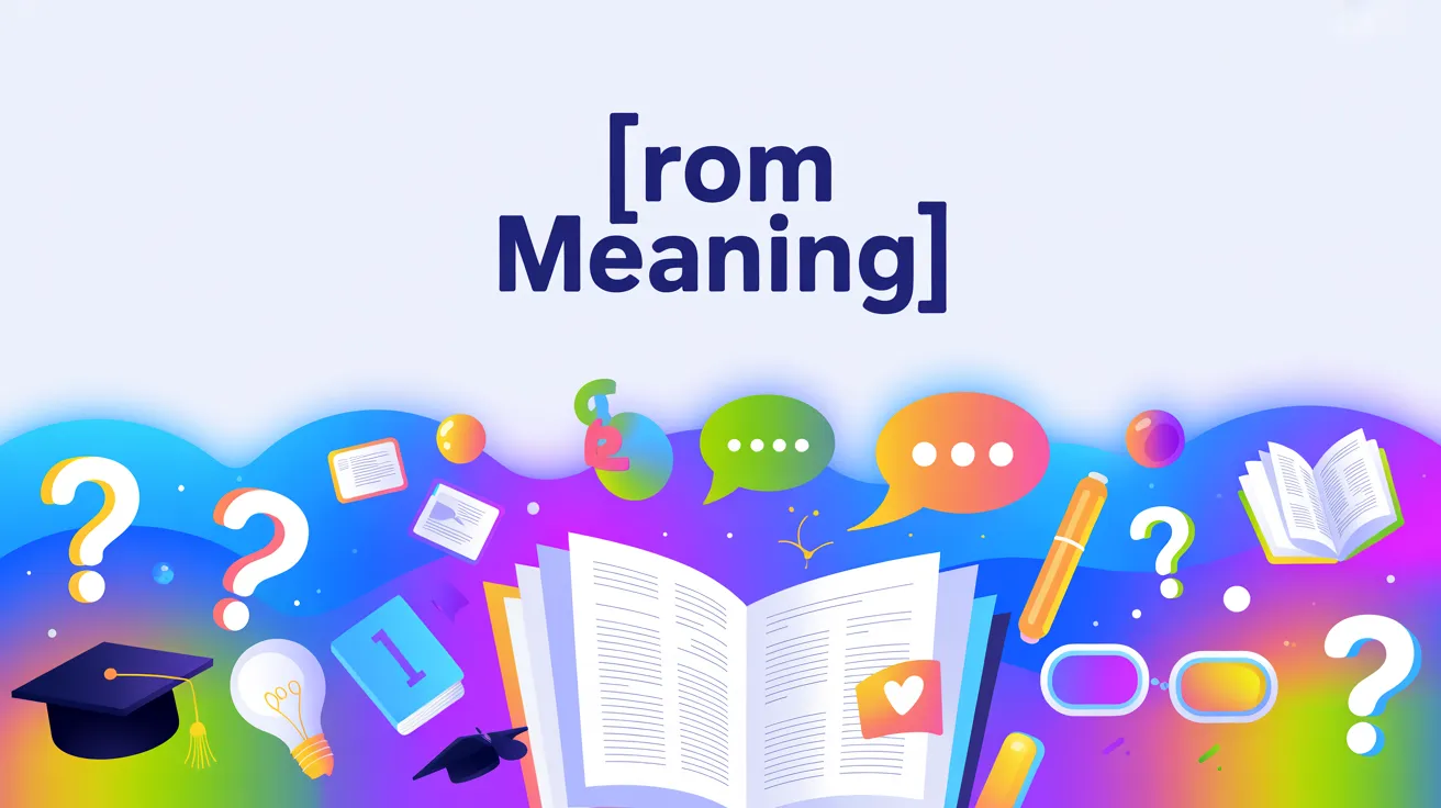 ROM Meaning